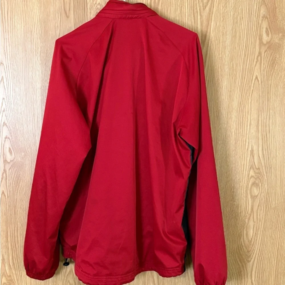 Reebok Windbreaker in Red and Gray